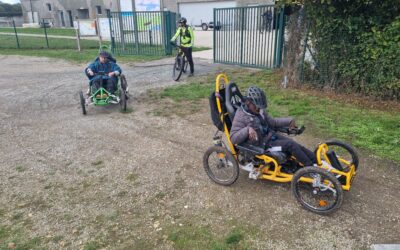 Sport et handicap : une belle expérience de randonnée tout-terrain à Vioreau !
